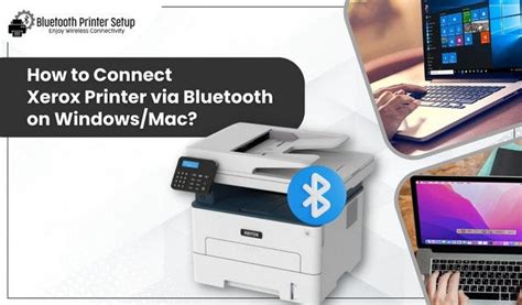 Активация Bluetooth на принтере