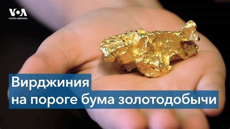 Важность золотодобычи