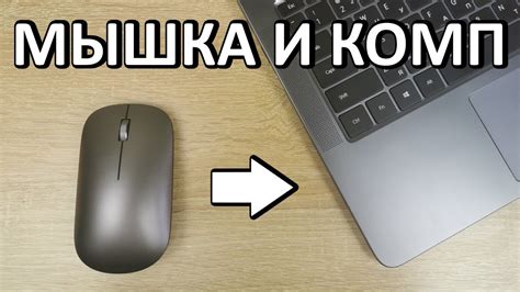 Включение и синхронизация мышки с ПК