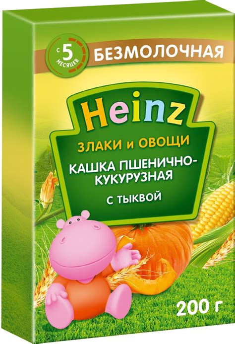 Детская каша Heinz