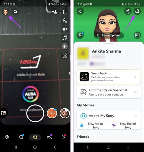 Загрузка истории в Snapchat