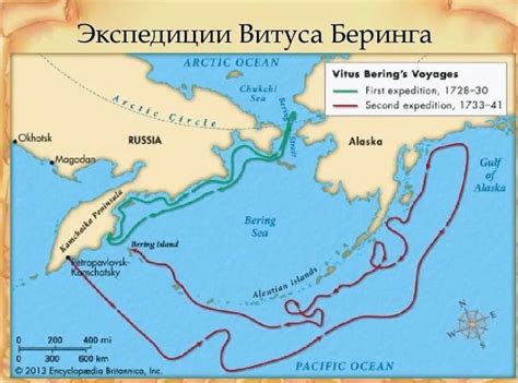 Значение Витуса Беринга для исследований