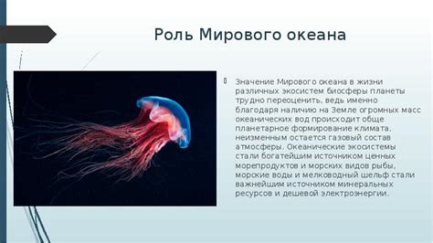Значение биоэлектричества для экосистем мирового океана
