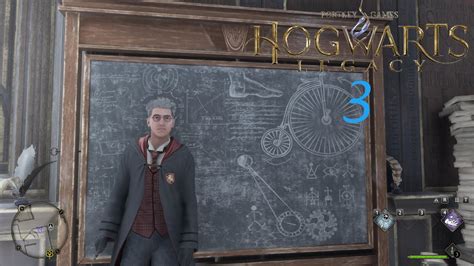 Изучение карты Hogwarts legacy