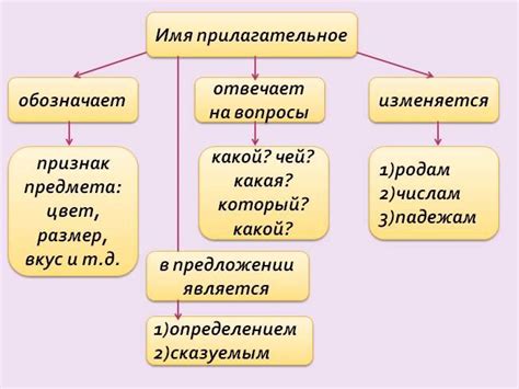 Имя прилагательное в русском языке