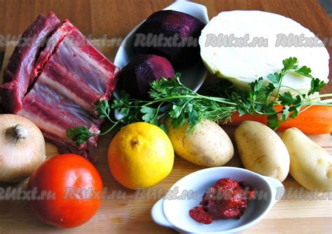 Ингредиенты и подготовка