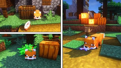 Инструкция по созданию белых лис в Minecraft