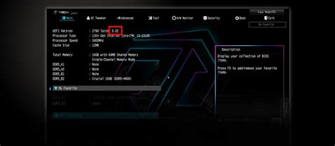 Настройка порта M.2 в BIOS Asrock