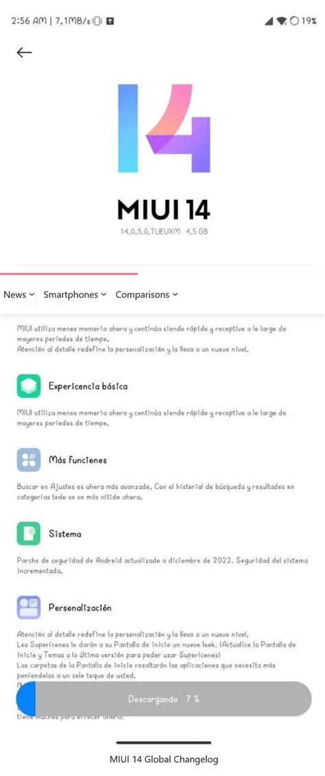 Определение концепции 0 log в MIUI