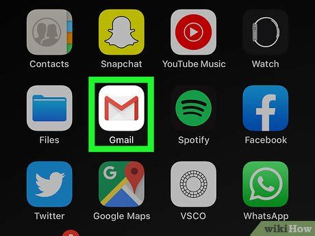 Откройте приложение Gmail
