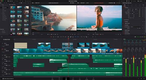 Открываем DaVinci Resolve