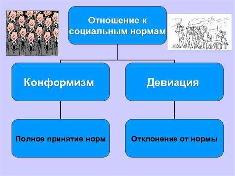 Отношение к социальным нормам