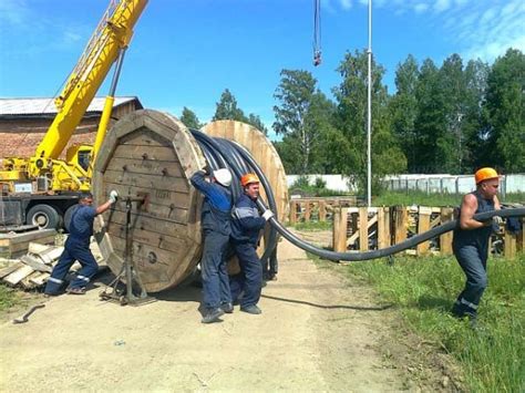 Повышение силового кабеля