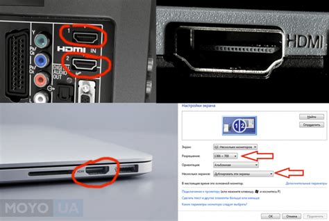 Подключение телевизора Горизонт к кабелю HDMI