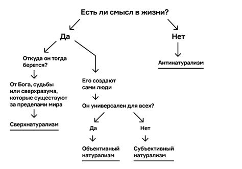 Поиск ответов на важные вопросы о жизни и смысле