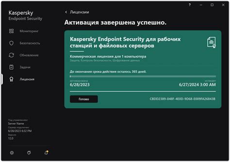 Получение информации о лицензии