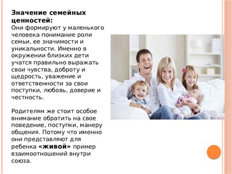 Понимание роли и значимости