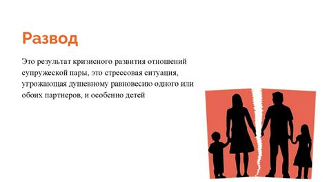 Порядок развода и его последствия