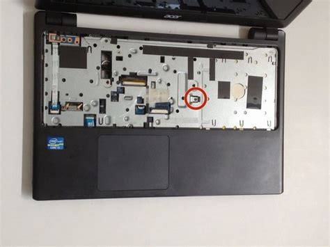 Проверка зарядки батареи на Acer Aspire V5