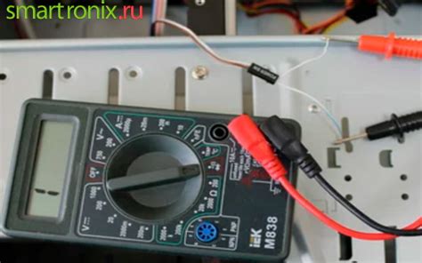 Проверьте контакты и кнопку включения