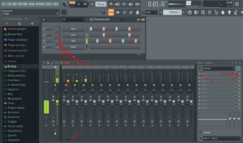Работа с эффектами и параметрами кс20 в Fl Studio
