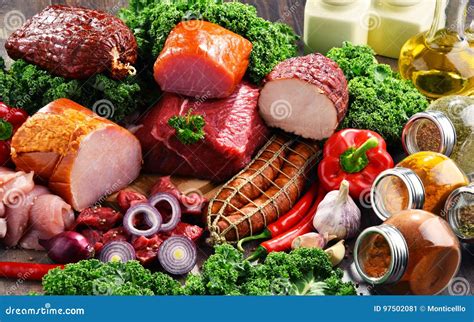 Разнообразие мясных продуктов