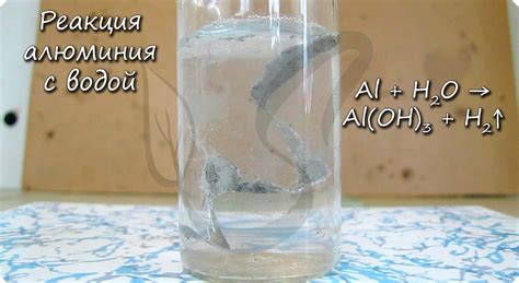 Реакция с водой при нормальных условиях