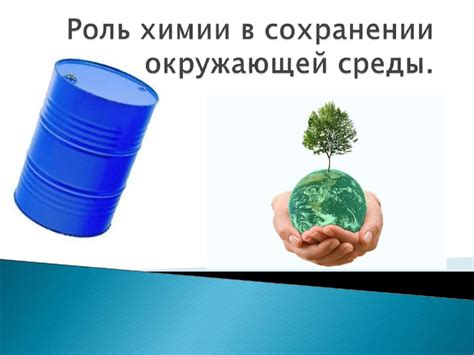 Роль человека в сохранении окружающей среды