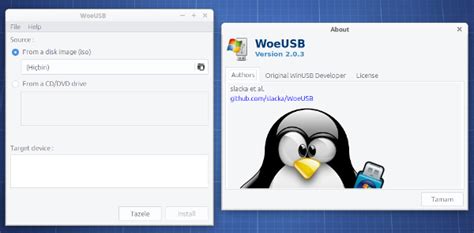 Установка woeusb на Linux Mint