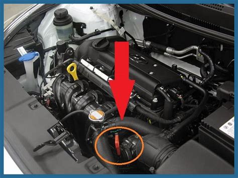 Шаги по проверке уровня масла в АКПП Honda CR-V RD1: