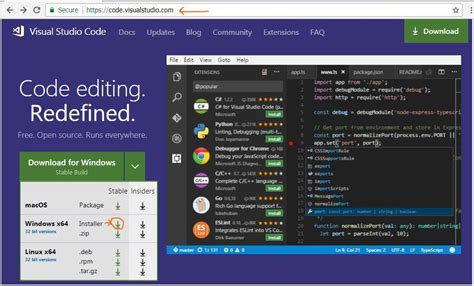 Шаг 1: Загрузка и установка Visual Studio Code