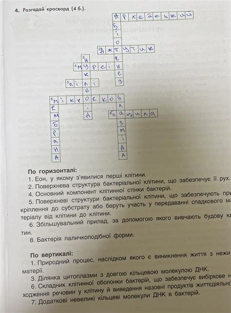 Эволюция ушаны в кроссворде