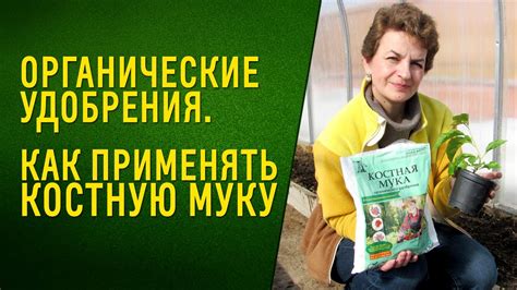 Эффективная посадка растений с костной мукой
