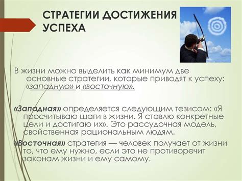 Эффективное средство достижения успеха