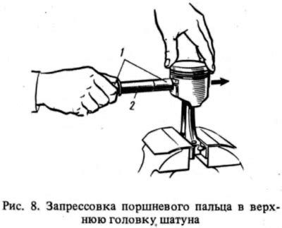 Проверка состояния шатунов
