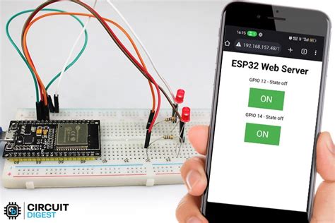 Программирование веб-сервера на ESP32