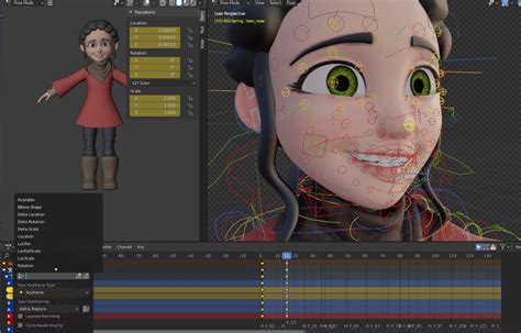 Шаги создания анимации книги в программе Blender