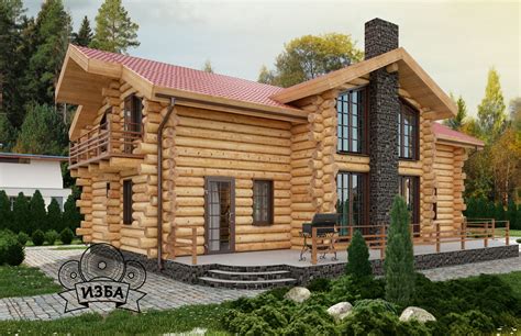 Эффективные способы увеличения деревянного дома из бревна